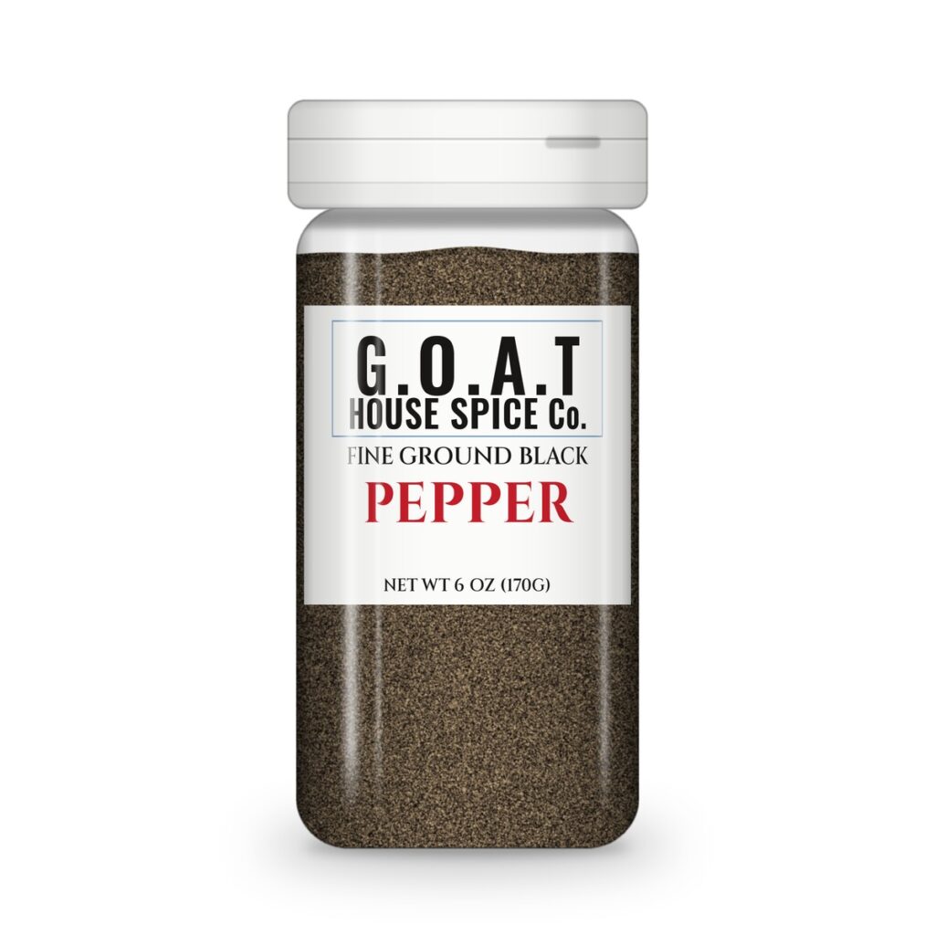 Fine Ground Black Pepper