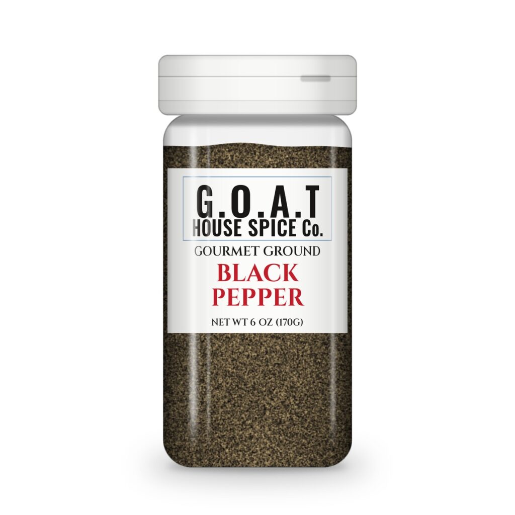 Gourmet Ground Black Pepper